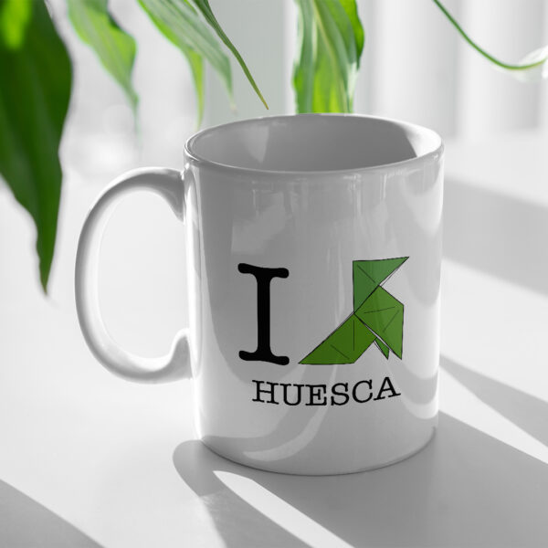 Taza "I ♥ Huesca"