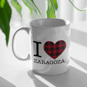 Taza «I ♥ Zaragoza»