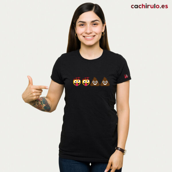 Camiseta modelo "Tonto, tonto, mierda, mierda" de la Coleccion Aragón