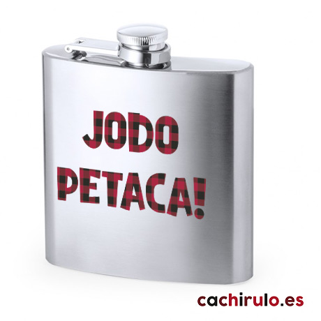 Petaca de Acero Inoxidable "Jodo Petaca"