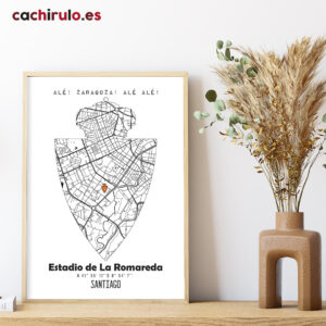 Poster personalizado "La Romareda"