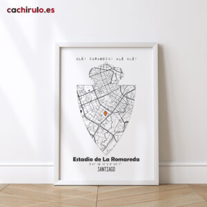 Poster personalizado «La Romareda»