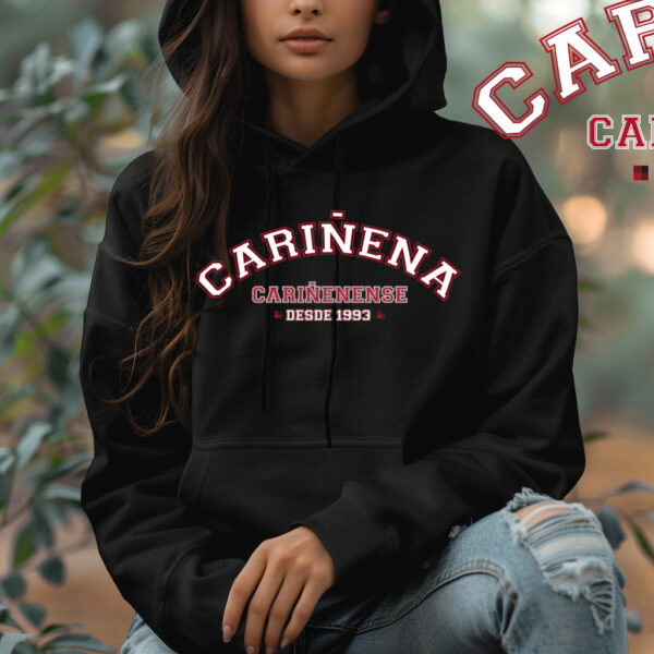 Sudadera negra personalizada «De dónde eres»